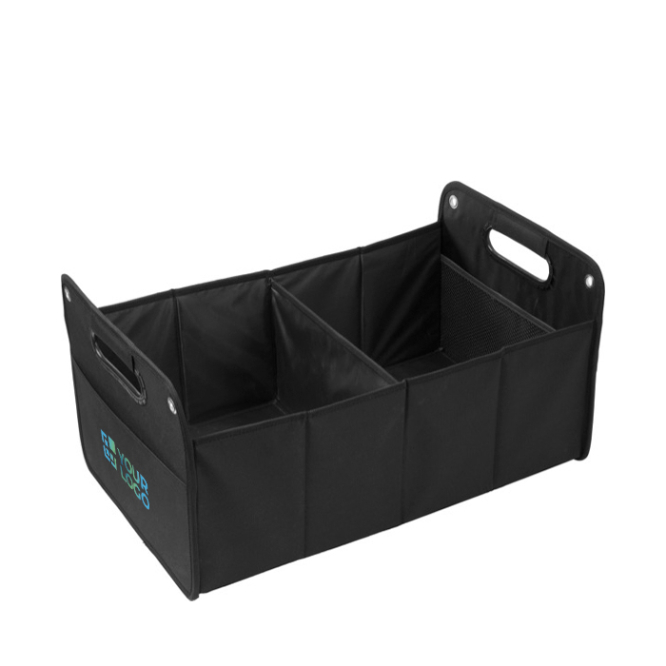 Organizer mit 2 Fächern aus Polyester für Autokofferraum