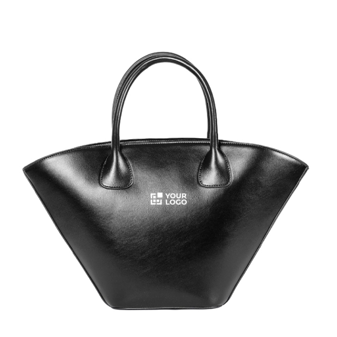 Tasche aus Kunstleder mit Magnetverschluss, 520 g/m²