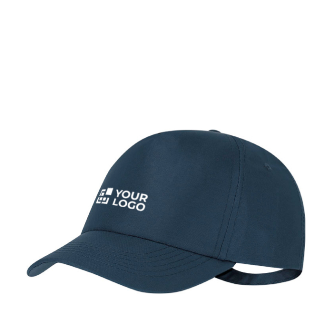 Sportcap aus RPET-Polyester mit Metallverschluss, UV50