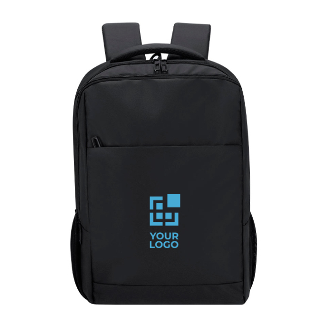 Laptop-Rucksack aus weichem PU mit Trolley-Band, 15''