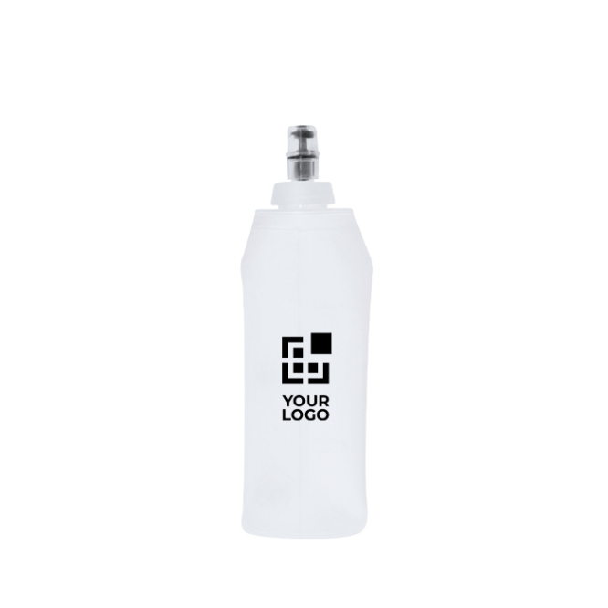 Flexible Faltflasche mit matter Oberfläche und Dosierdeckel 250 ml