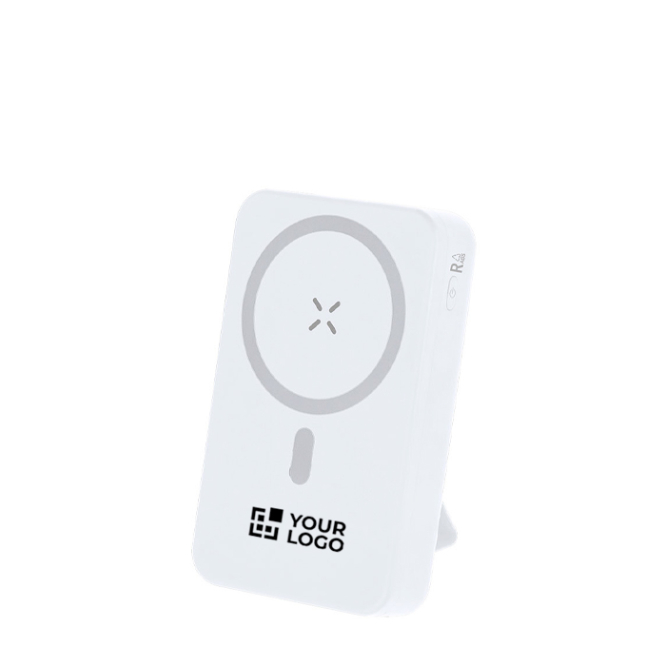Magnetische Magsafe-Powerbank mit Halterung, 10.000 mAh