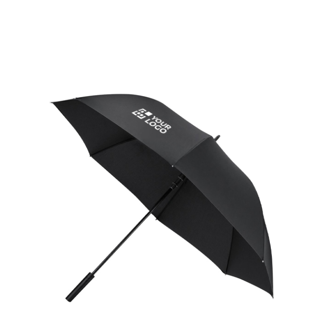 Automatischer Regenschirm aus Pongee-Polyeste, windfest, Ø 130 cm