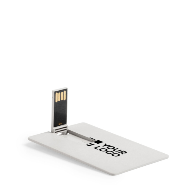 Extraflache faltbare USB Karte aus Weizenstroh