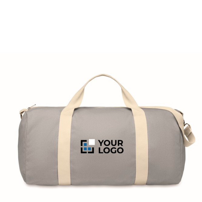 Tasche aus recyceltem Stoff mit verstellbarem Doppelgriff