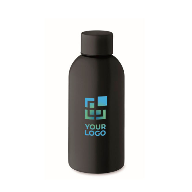 Einfarbige dichte Flasche aus recyceltem Edelstahl, 500 ml