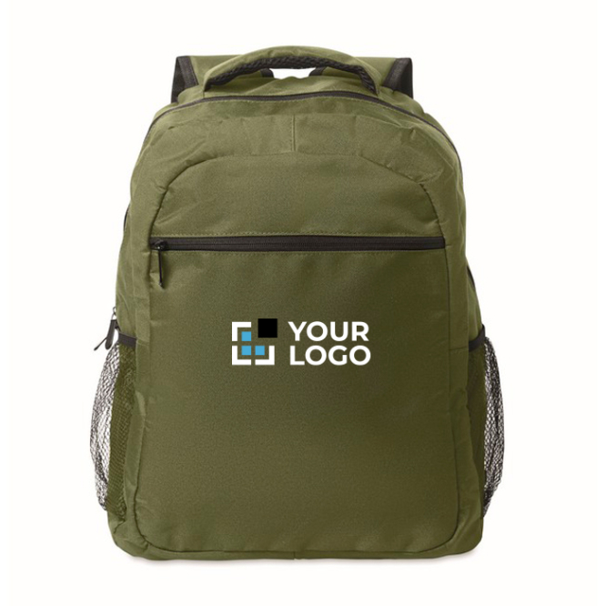 Laptop-Rucksack mit Front- und Seitentaschen, 15''