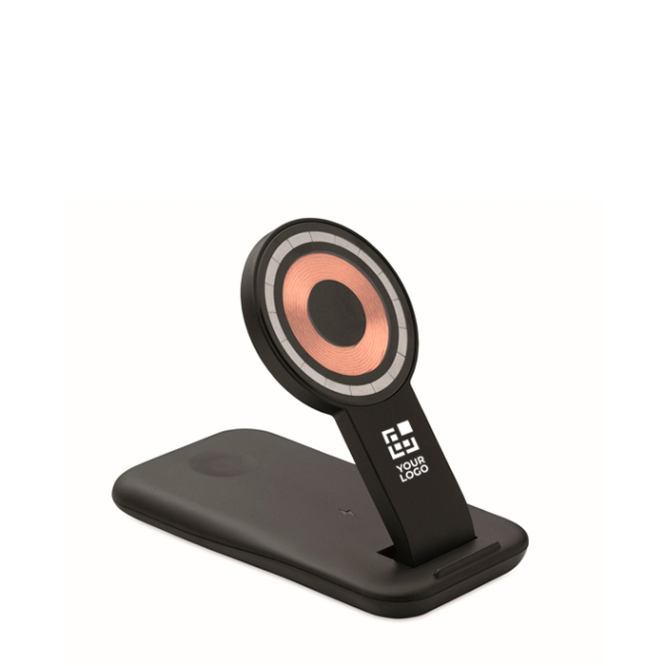 3-in-1-Ladestation mit Handyhalterung, geeignet für Apple® Geräte