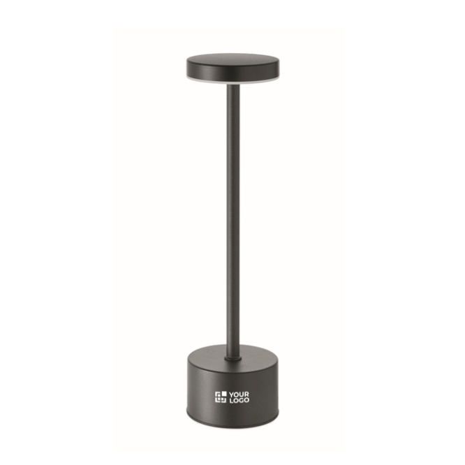Aluminium-Tischlampe mit 24 LED und Touch-Bedienung