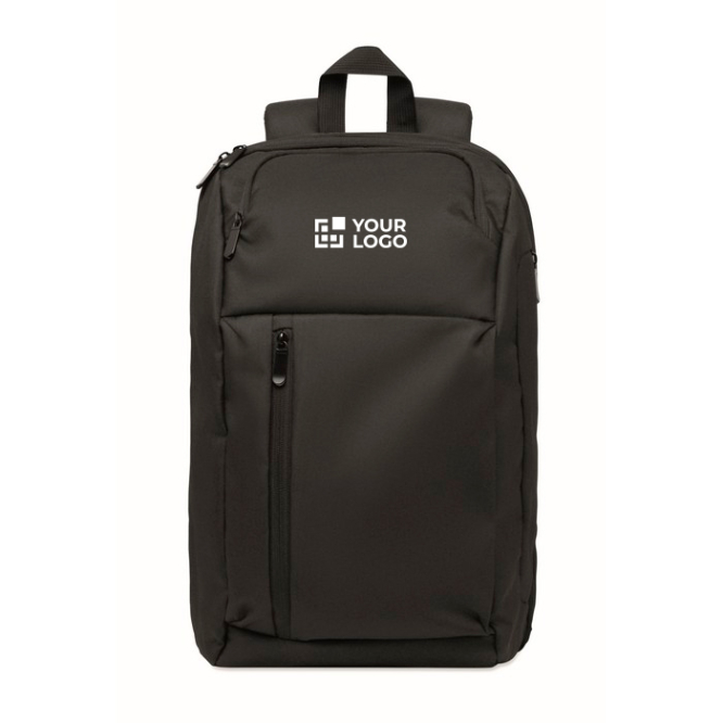 Urbaner RPET-Rucksack mit gepolstertem Fach für 15-Zoll-Laptop