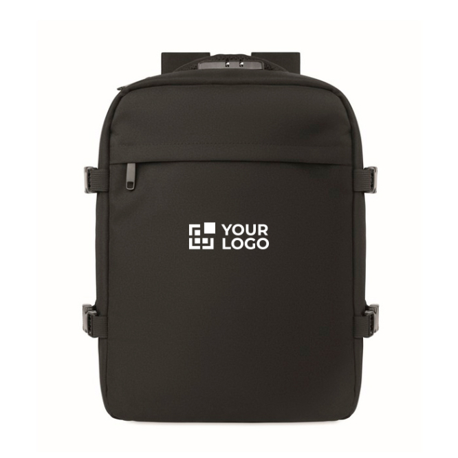Reiserucksack aus RPET-Polyester mit Laptopfach 20 L