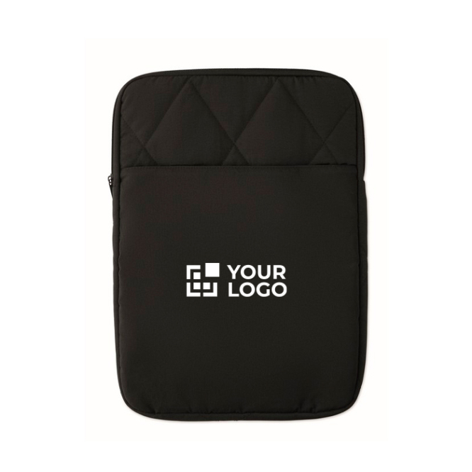 Gepolsterte Nylon-Laptoptasche mit Frontfach für 15 Zoll