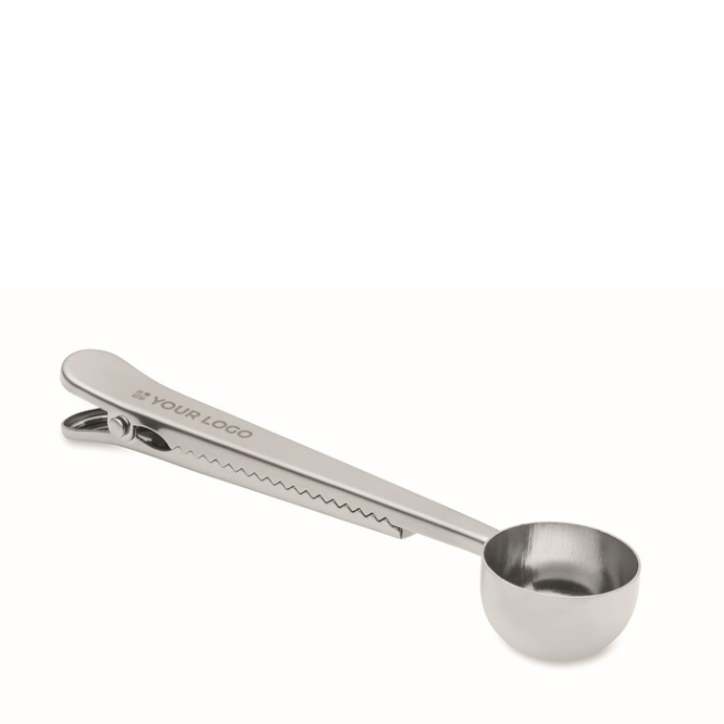 Messlöffel aus Edelstahl mit Verschlussclip 15 ml