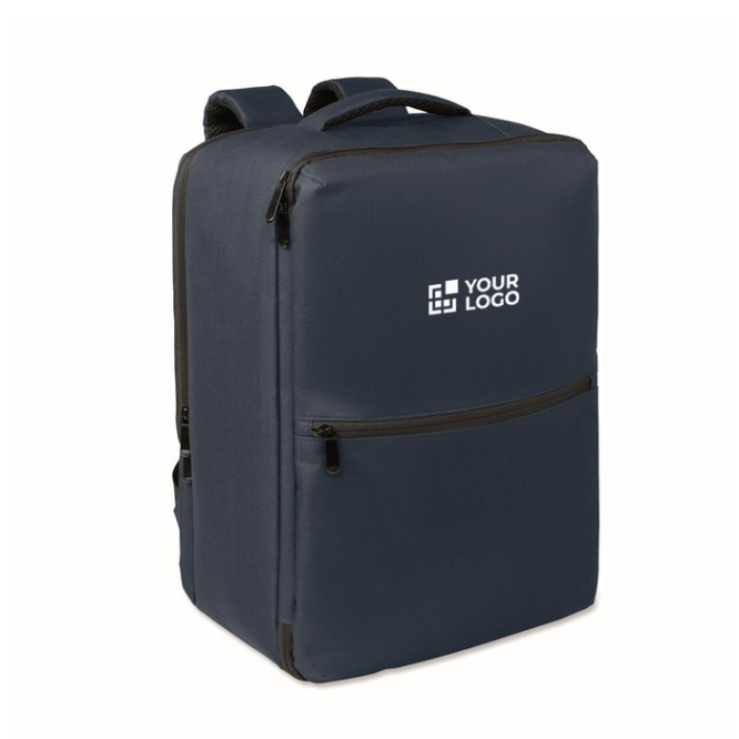 Reiserucksack aus RPET 600D mit Vakuumbeutel und Pumpe inklusive 18 L
