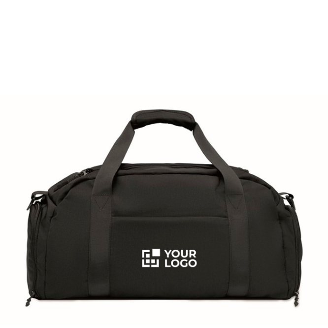 Sporttasche aus Nylon mit Trolley-Schlaufe und Schultergurt 20 L