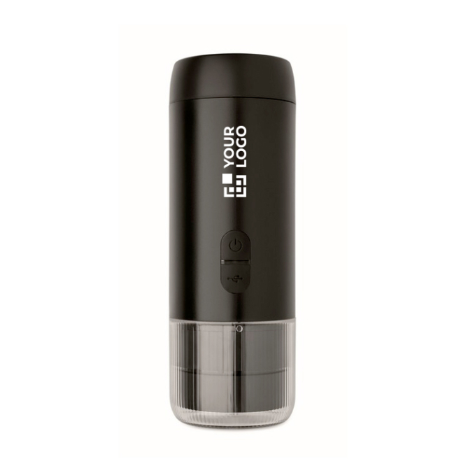 Tragbare Kaffeemaschine für gemahlenen Kaffee und Kapseln, 1.800 mAh