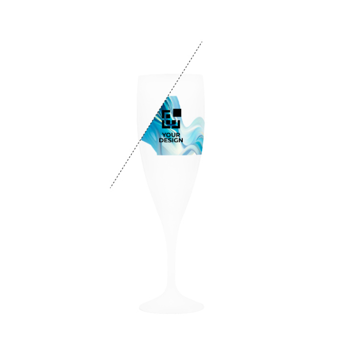Champagnerglas aus Kunststoff, BPA-frei, in Europa hergestellt, 140 ml