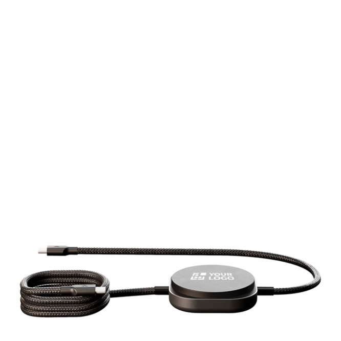2-in-1-USB-C-Ladekabel mit kabellosem Ladepad Zens