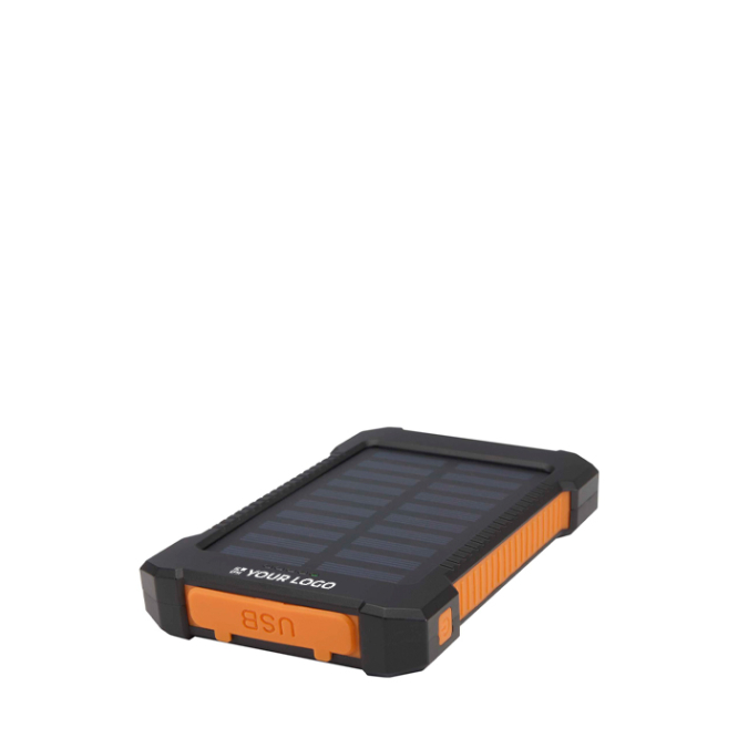 Solar-Powerbank mit besonders robustem Außendesign