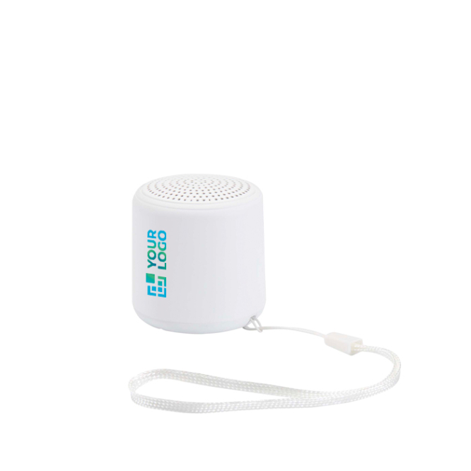Kompakter Bluetooth Lautsprecher individualisierbar mit USB C Ladung 3 W