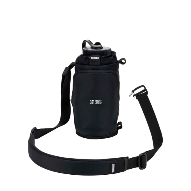 Verstellbarer Flaschenhalter mit Taschen und atmungsaktivem Boden 1 l Thule
