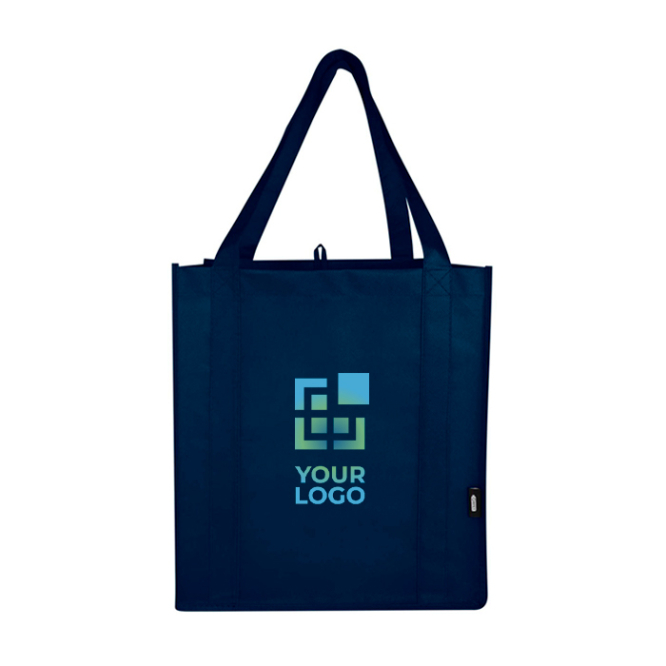 Tragetasche aus recyceltem Polyester mit Standboden, 29 L