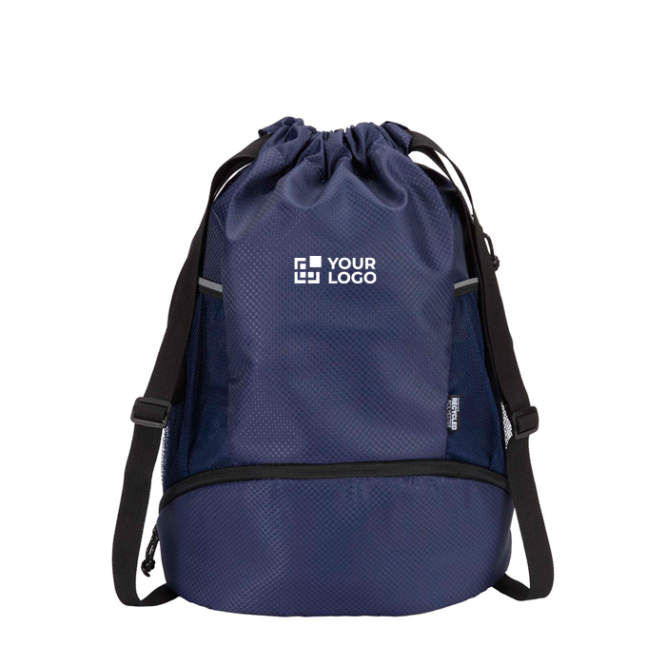 Sporttasche aus recyceltem, wasserdichtem Stoff mit Schuhfach 18 L