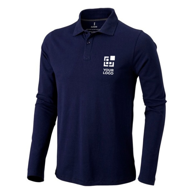 Herren-Poloshirt aus Baumwolle (180 g/m²), Elevate Life.