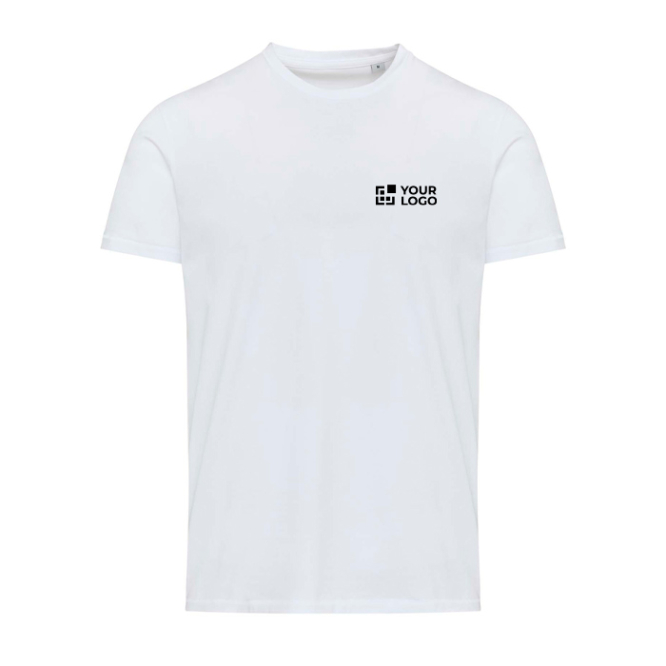 Unisex-T-Shirt mit Rundhalsausschnitt aus Bio-Baumwolle und Elasthan, 200 g/m², Elevate