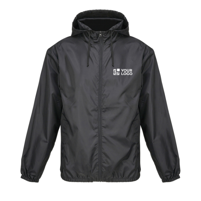 Windjacke aus 190T-Polyester mit Kapuze SOL'S