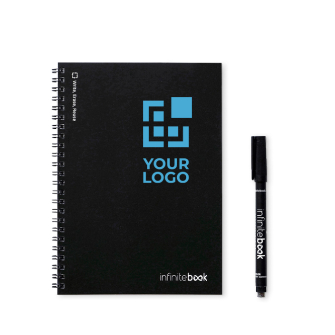 Unendliches Notizbuch mit flexiblem Cover und Stift, A5