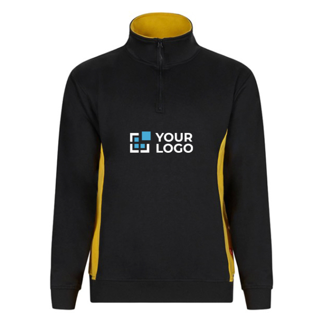 Zweifarbiger Arbeits-Sweatshirt u.a. aus Frottee , 260 g/m2 