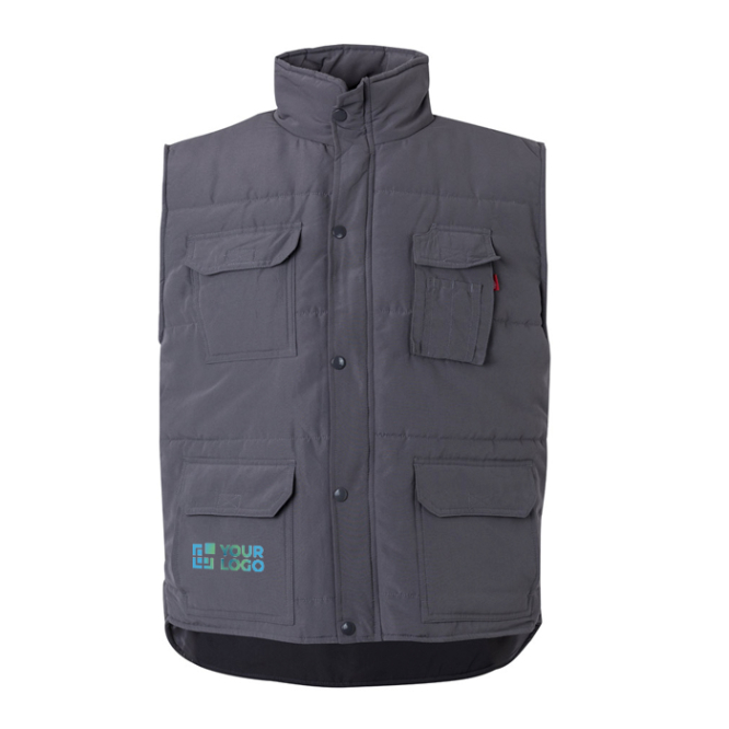 Arbeitsweste mit mehreren Taschen aus Polyester, 220 g/m2 