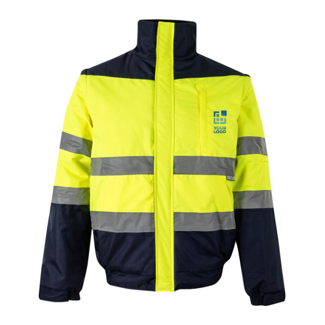 Großer Warn-Arbeitsparka aus Polyester, 180 g/m2 