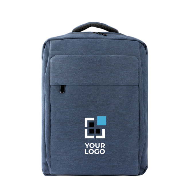 Gepolsterter Laptop-Rucksack aus recyceltem Polyester, 15,6