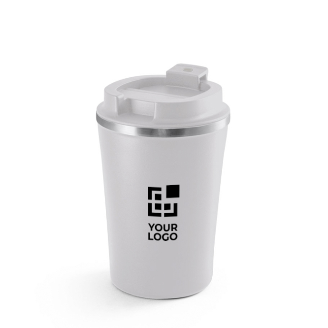 Reisebecher aus Edelstahl mit Keramik-Innenbeschichtung 470ml