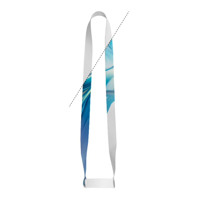 Lanyard mit Becherhalter, hergestellt in Europa, für Sublimation 20x920 mm