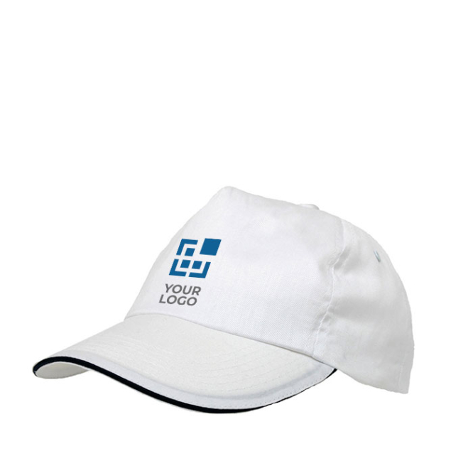 Cap im Sandwich-Design aus Polyester mit Belüftungslöchern