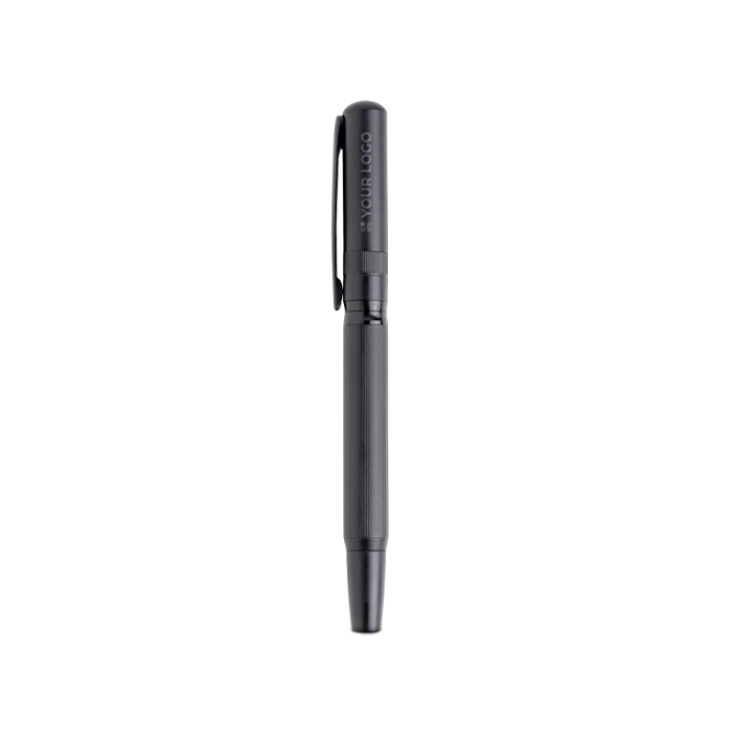 Metall Rollerpen mit gravierter Kappe und schlankem Clip