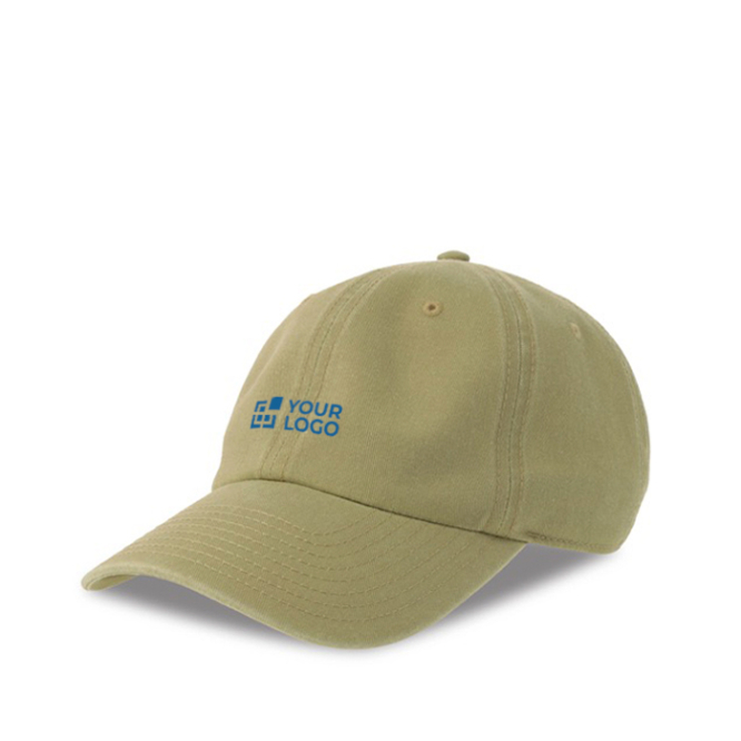 Vintage-Cap aus recycelter Baumwolle, 260 g/m2