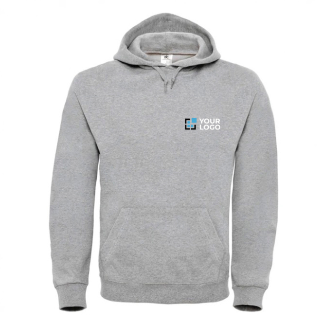 Herren-Hoodie aus Baumwolle und Polyester, 280 g/m2 B&C, 