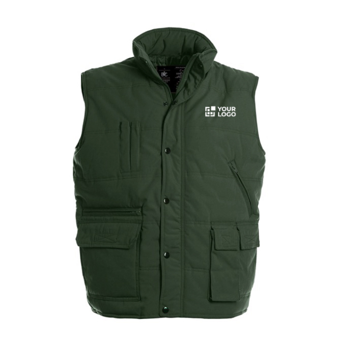 Wasserdichte Thermoweste aus Polyester, 285 g/m2 B&C 