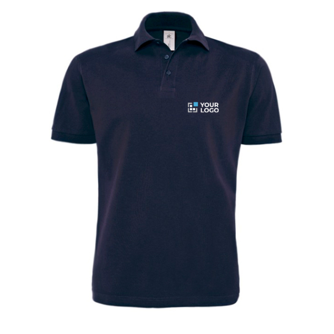 Kurzarm-Herren-Poloshirt aus Baumwolle, 230 g/m2, B&C 