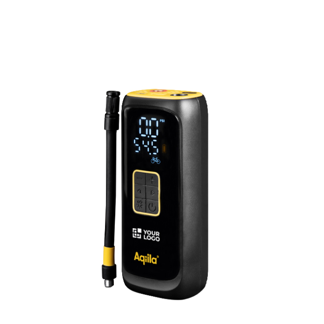 Tragbarer Kompressor mit Taschenlampe und Powerbank, 4.000 mAh