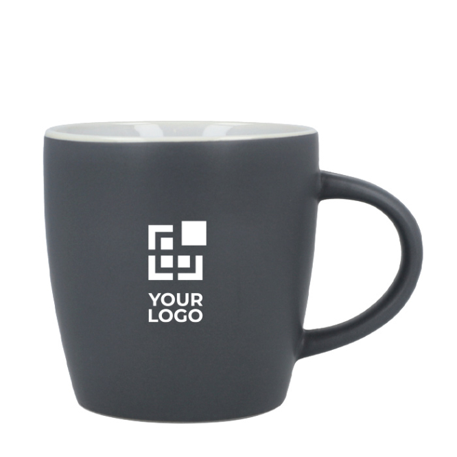Keramiktasse mit matter Oberfläche in mehreren Farben 350ml