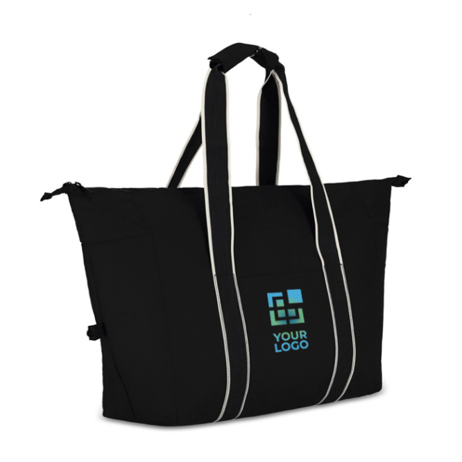 RPET-Kühltasche mit einem Fach und Aluminiumisolierung