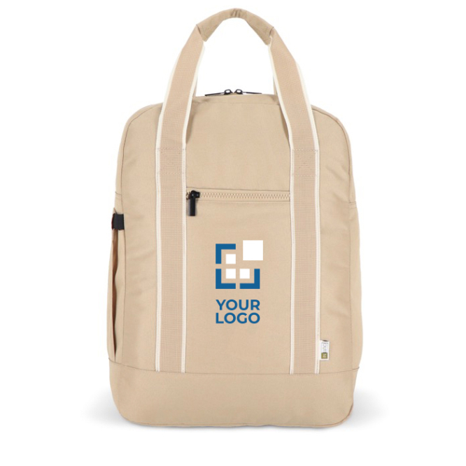 RPET-Rucksack für Laptops mit 15,6''-Taschenfunktion
