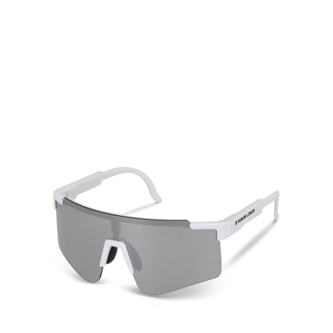 Sportbrille bunt mit verspiegelten Gläsern
