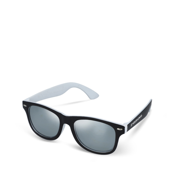Bicolore Sonnenbrille mit UV400-Polarized-Gläsern, personalisierbar