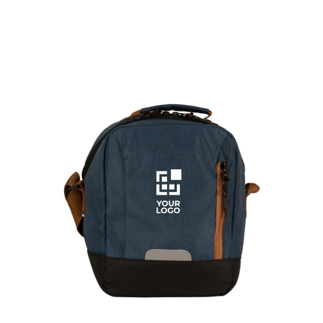 Kühltasche mit verstellbarem Riemen und Vordertasche, 8 l Ansicht mit Druckbereich